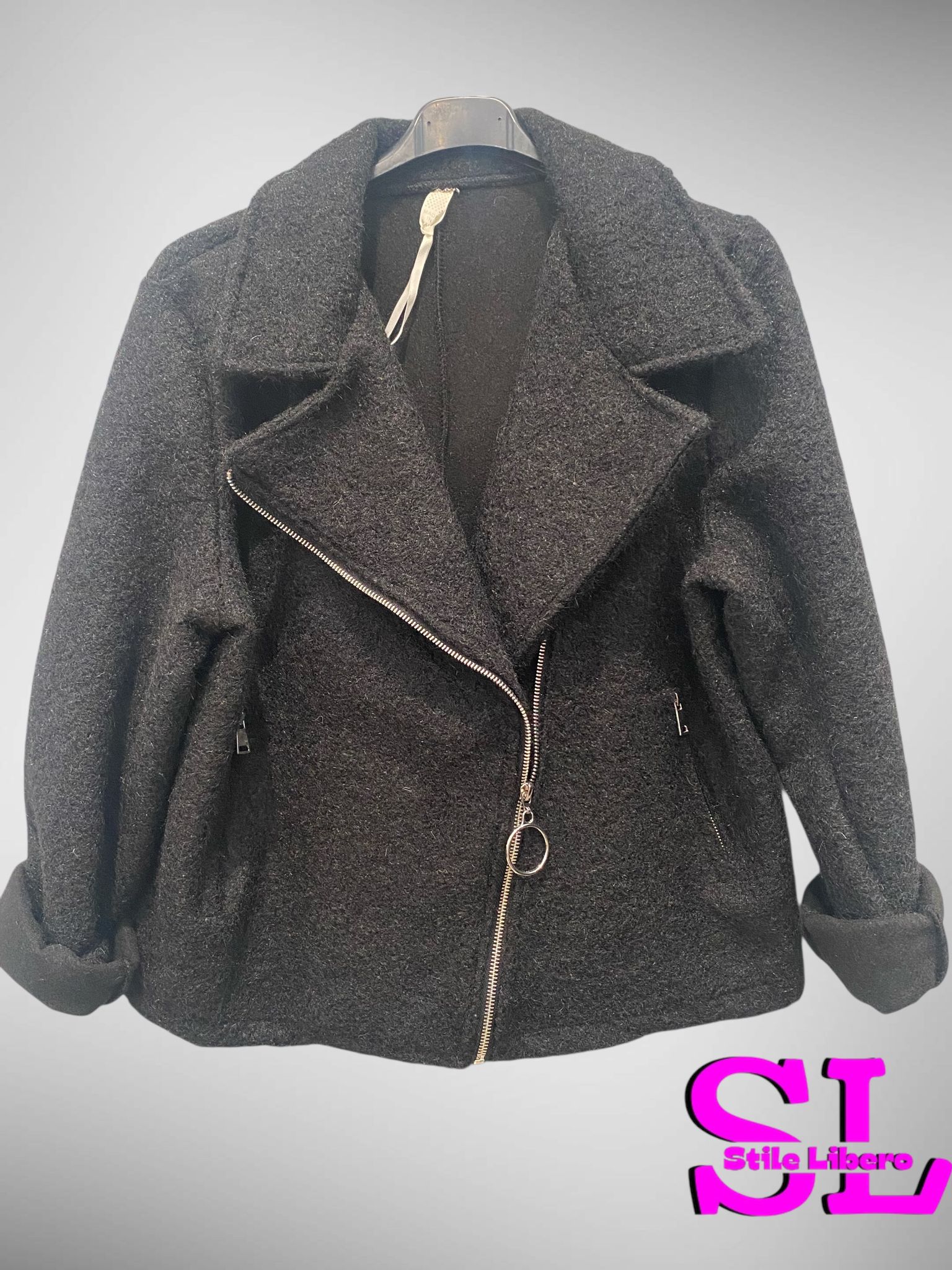 Cappottino scamosciato