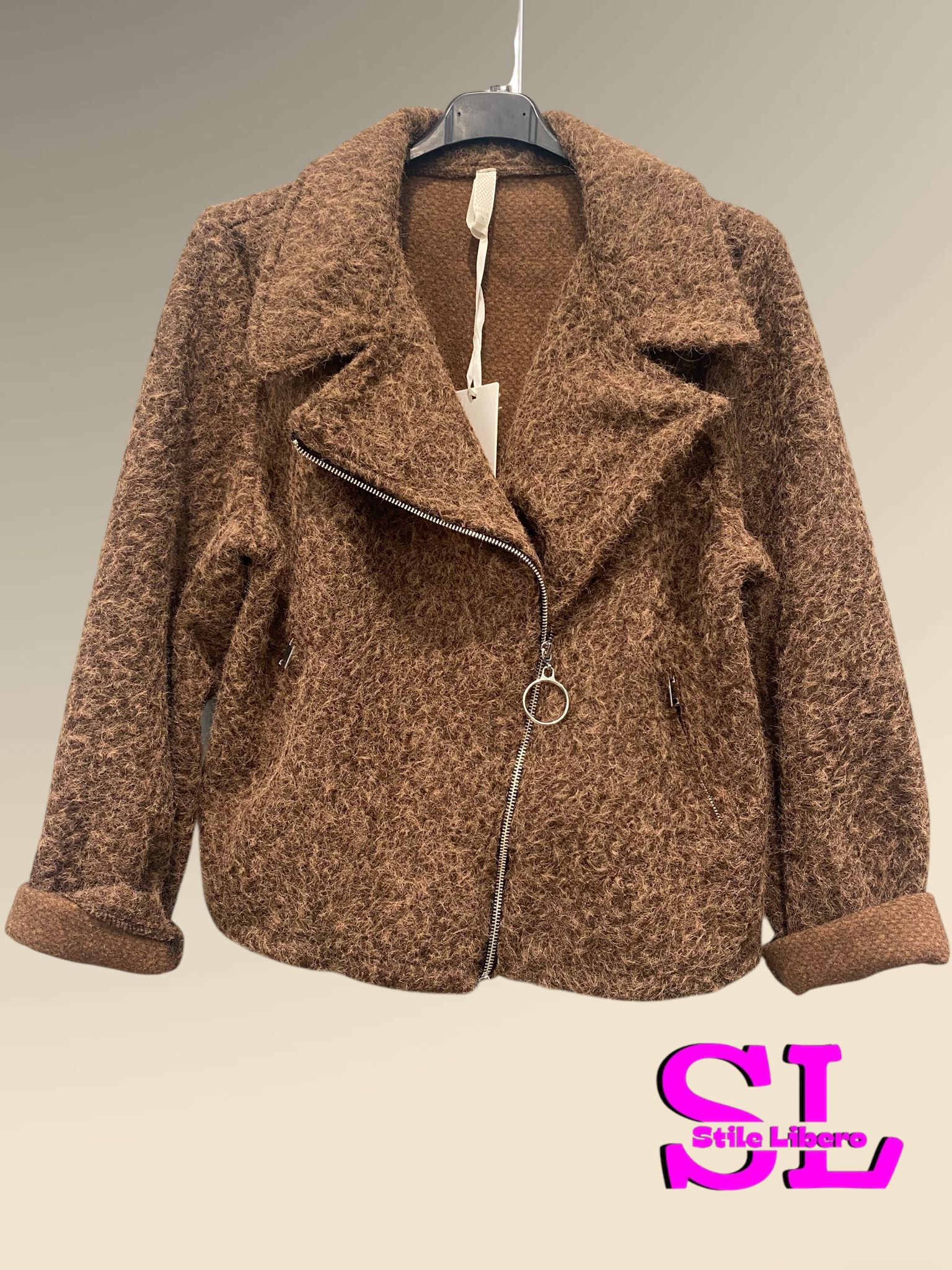 Cappottino scamosciato