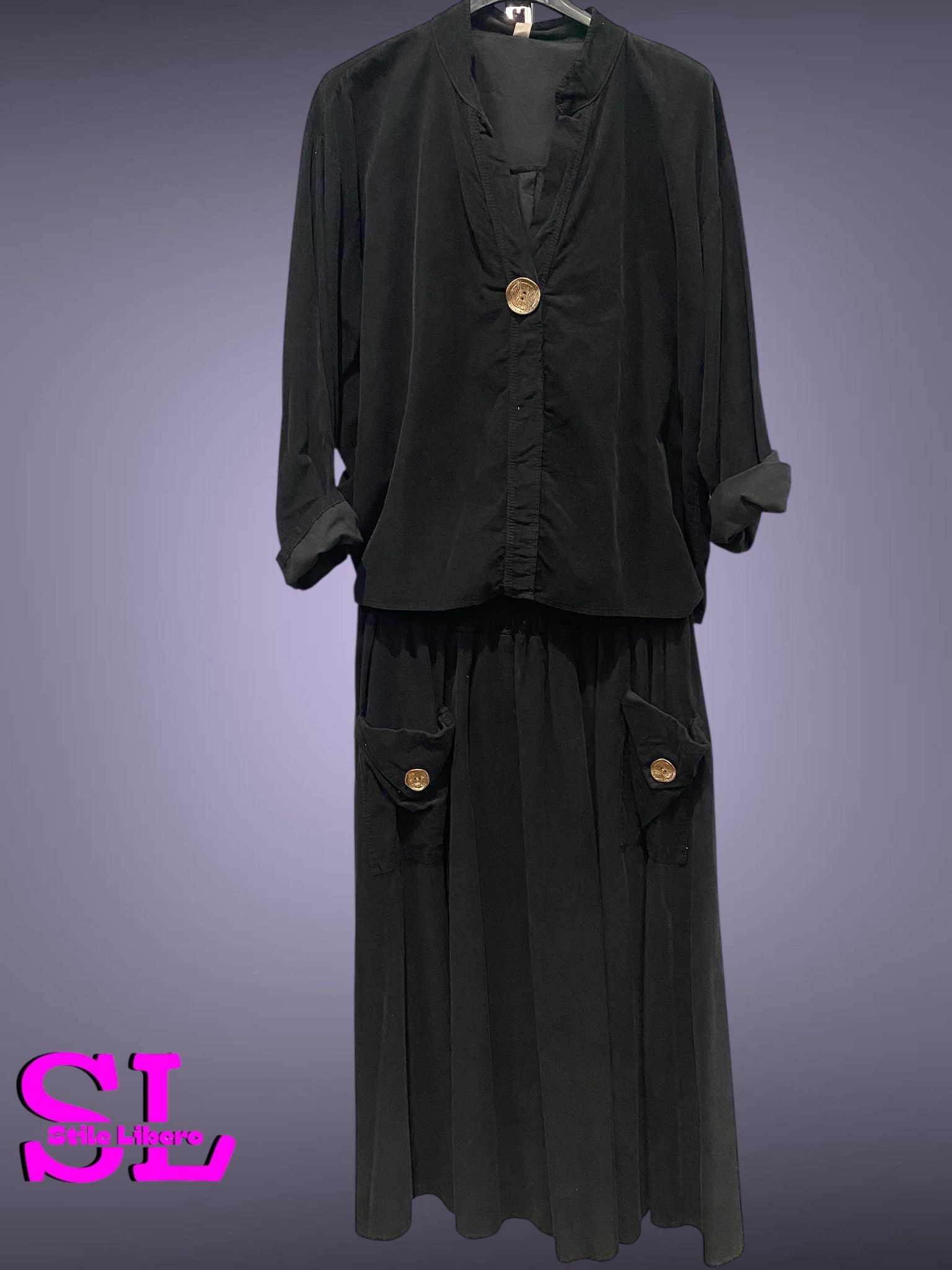 Completo gonna costine