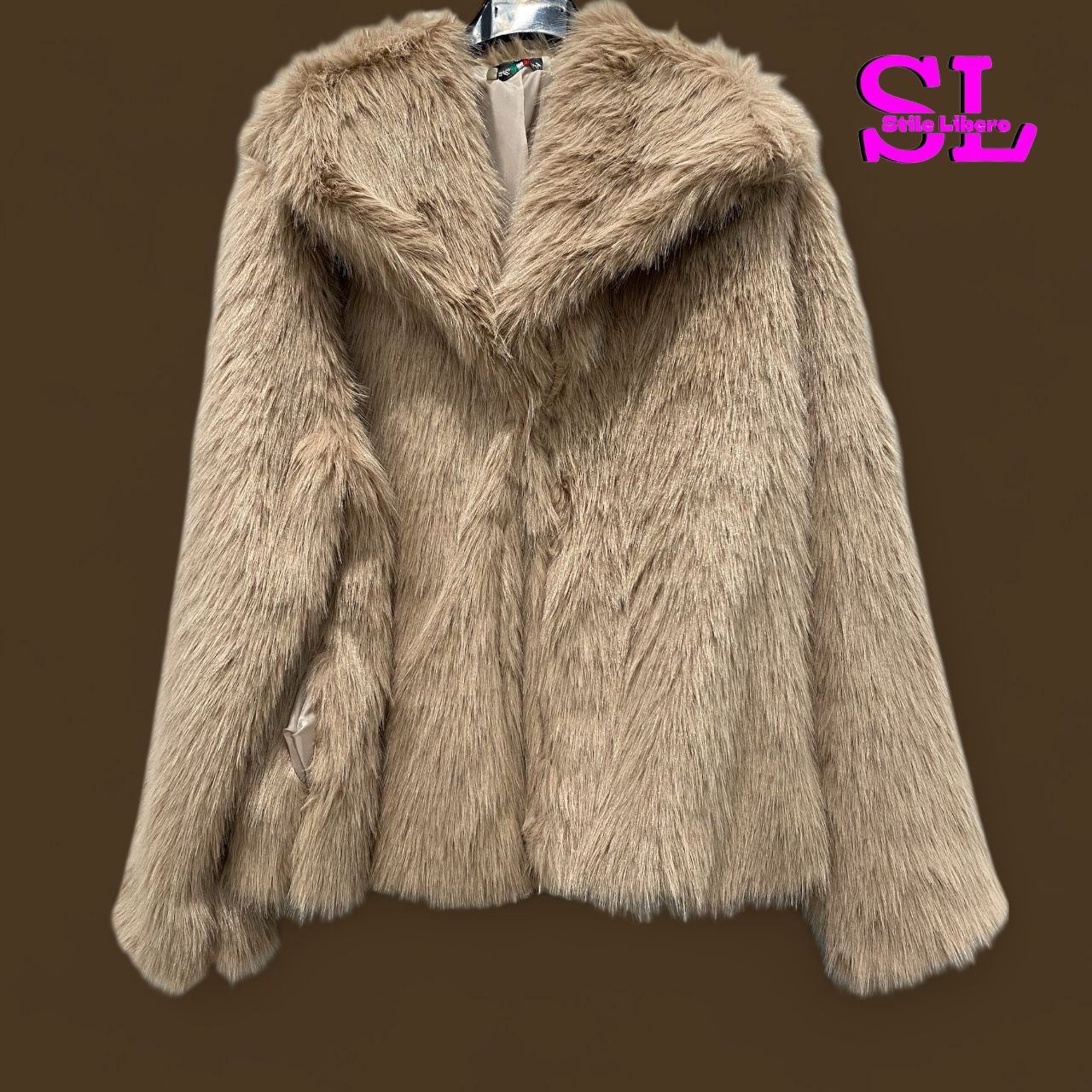 Ecopelliccia manica lunga