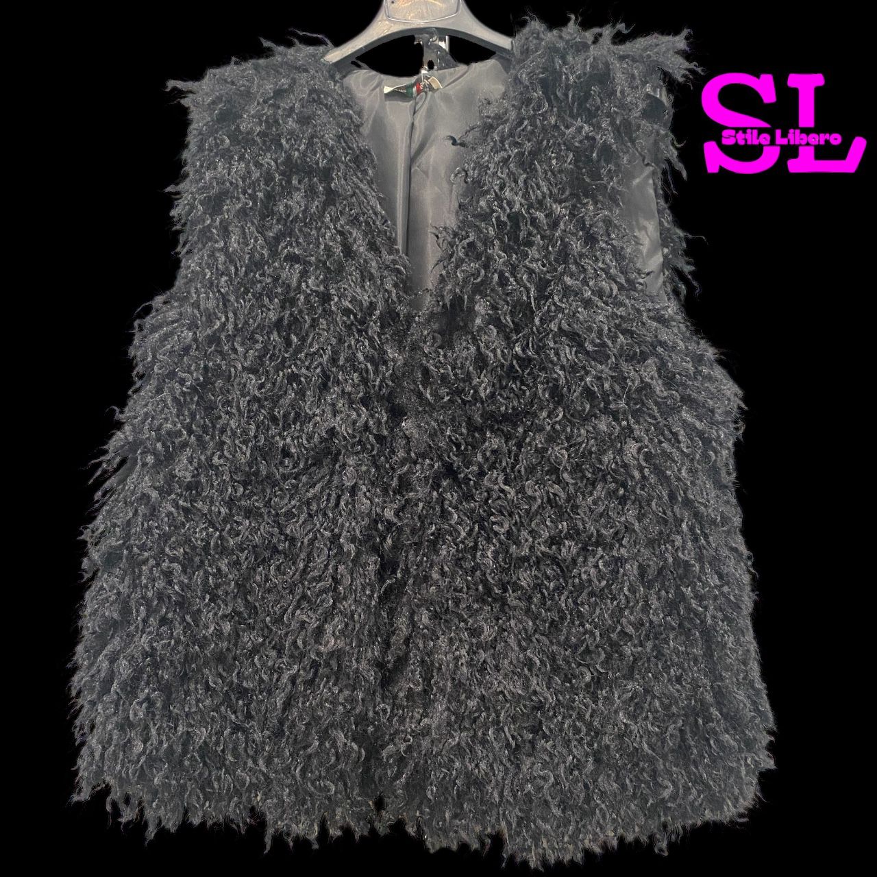 Ecopelliccia smanicata riccia