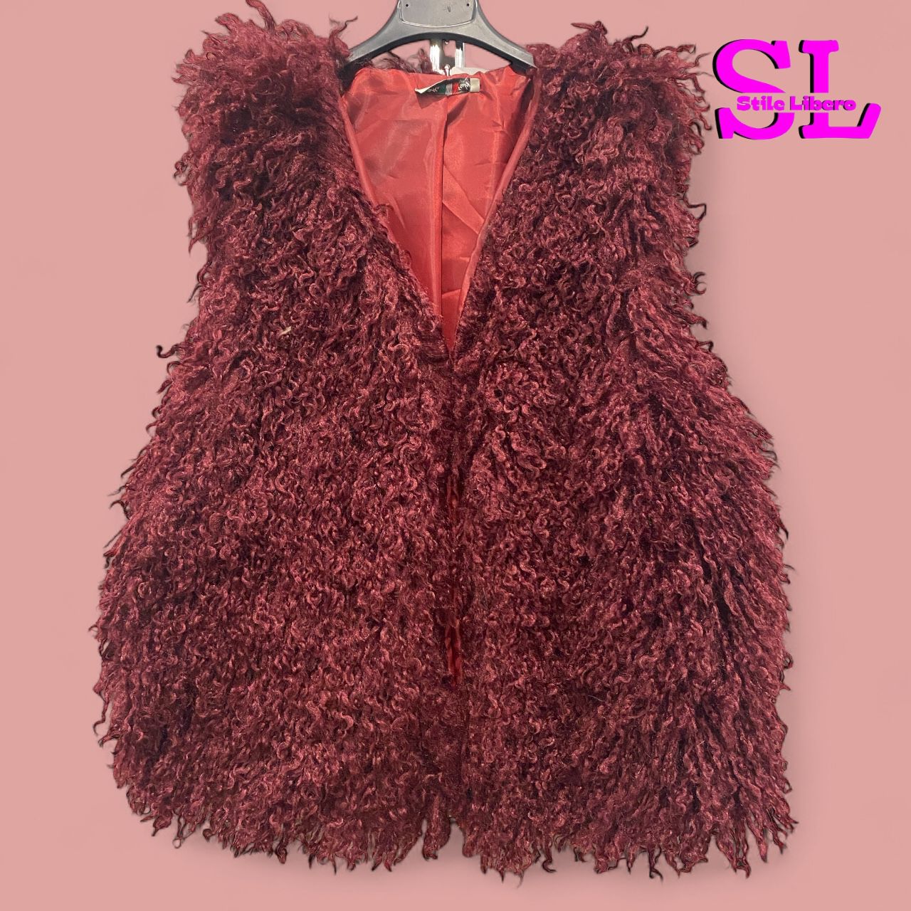 Ecopelliccia smanicata riccia