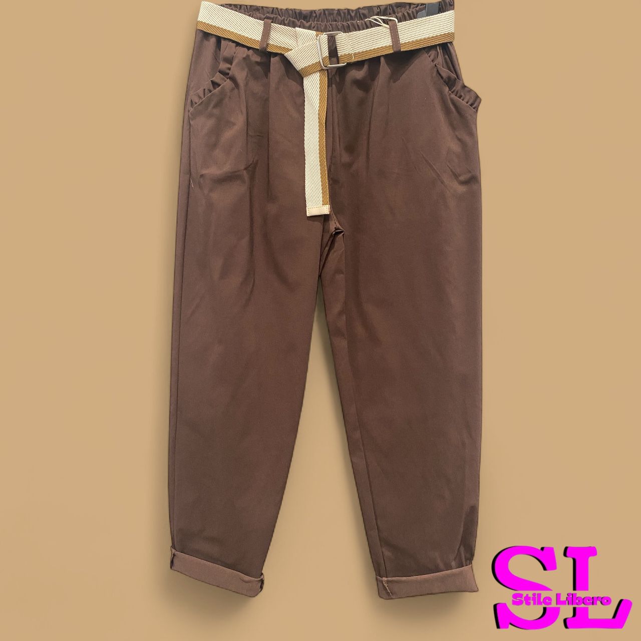 Pantalone tasche rouge