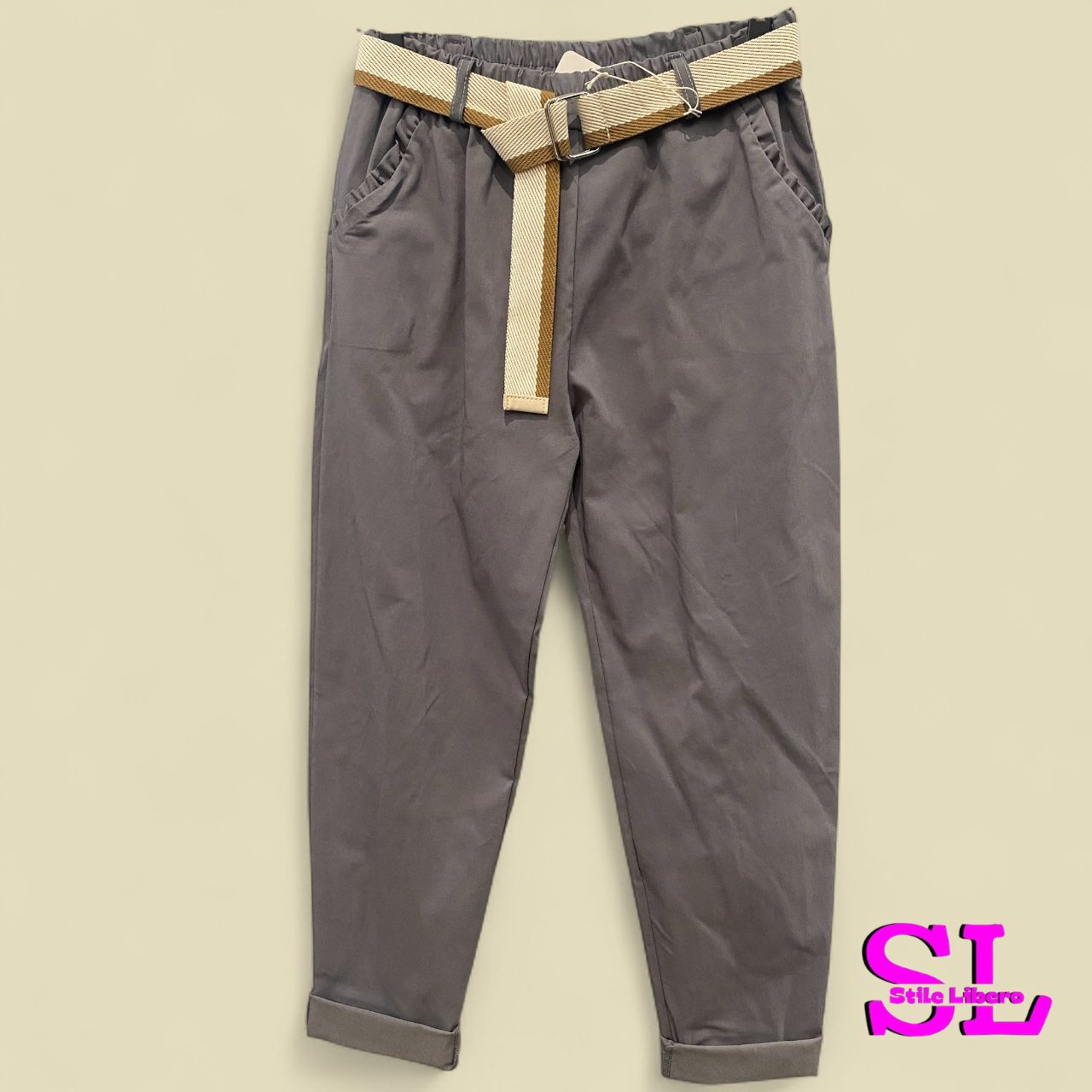 Pantalone tasche rouge